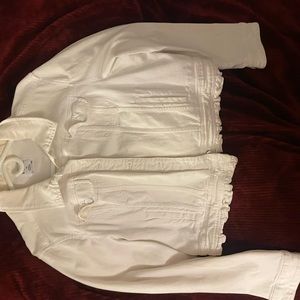 Women’s White ELLE Jacket.